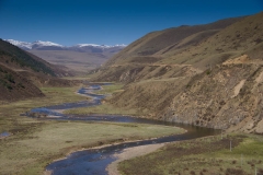 Fluss auf der Hochebene. Fluss auf der Hochebene.