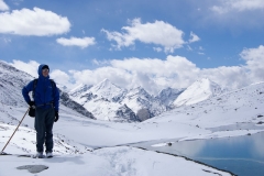 Shingo-La - letzter 5000m Pass bevor wir einige Tage später bei 40°C in Dehli ankommen. 
