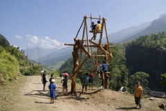 Nepalesischer Spielplatz Nepalesischer Spielplatz