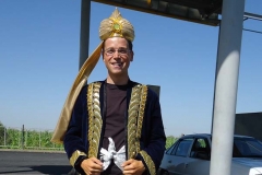 Eingekleidet in traditioneller Kleidung ;-)