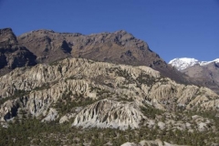 Erodierte Felsen