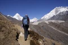 Unterwegs nach Lobuche