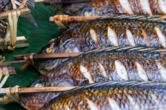 Gegrillter Fisch