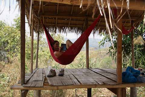 Siesta in der Hängematte